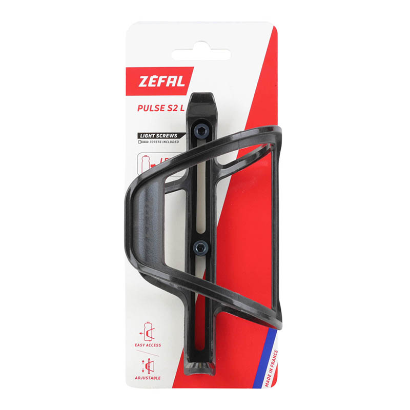 Porte-bidon Zéfal Pulse S2 composite noir sortie latérale gauche réglable hauteur - vue 6