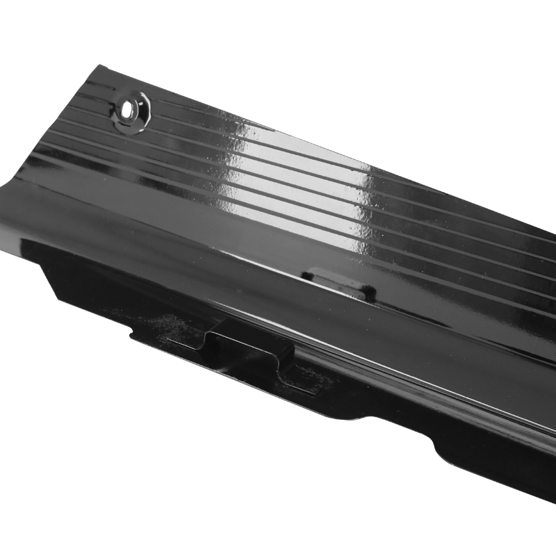 Capotage cache-carter cyclo Peugeot 103 HP-TSM-TSMR acier noir (paire) - vue 2