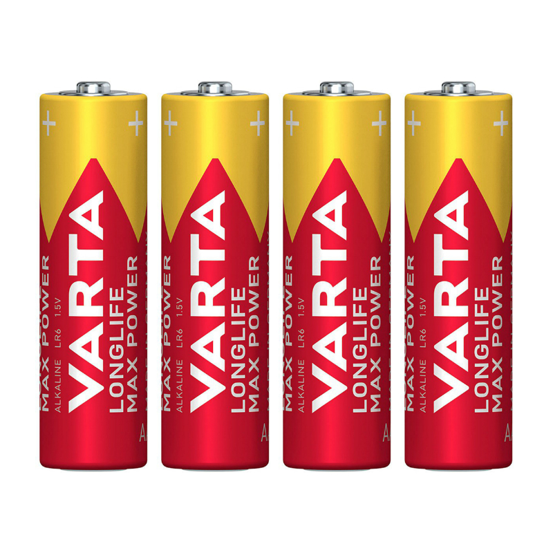 Pile LR06 1.5V Varta alcaline longlife max power aa (vendu par 4) - vue 2