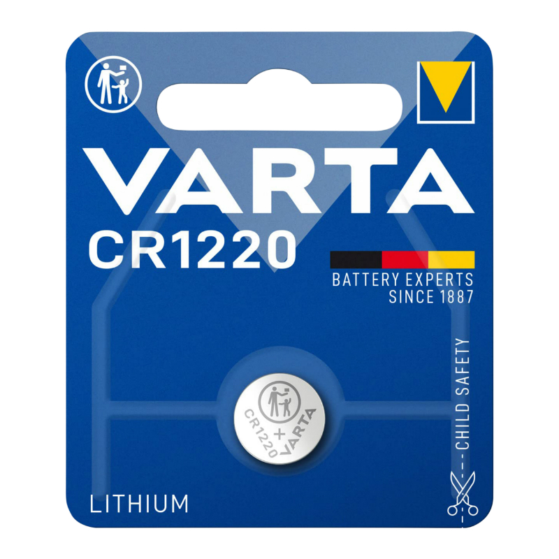 Pile Bouton CR1220 Varta Lithium - vue 4