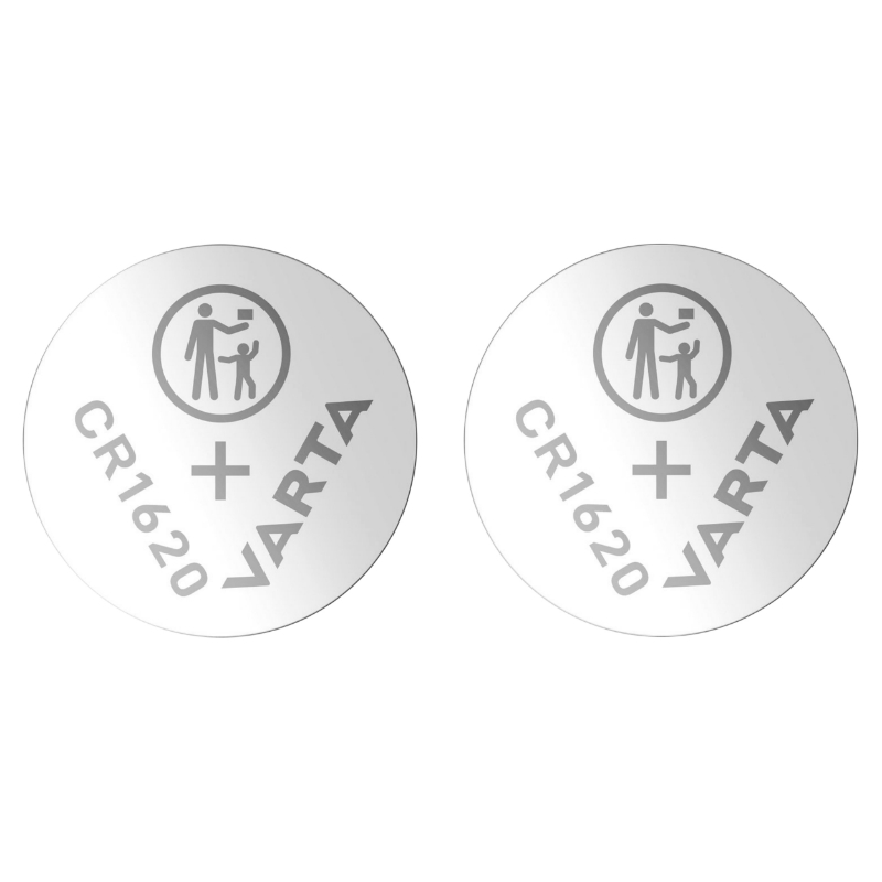 Pile bouton CR1620 Varta lithium 3V (lot de 2) - vue 2