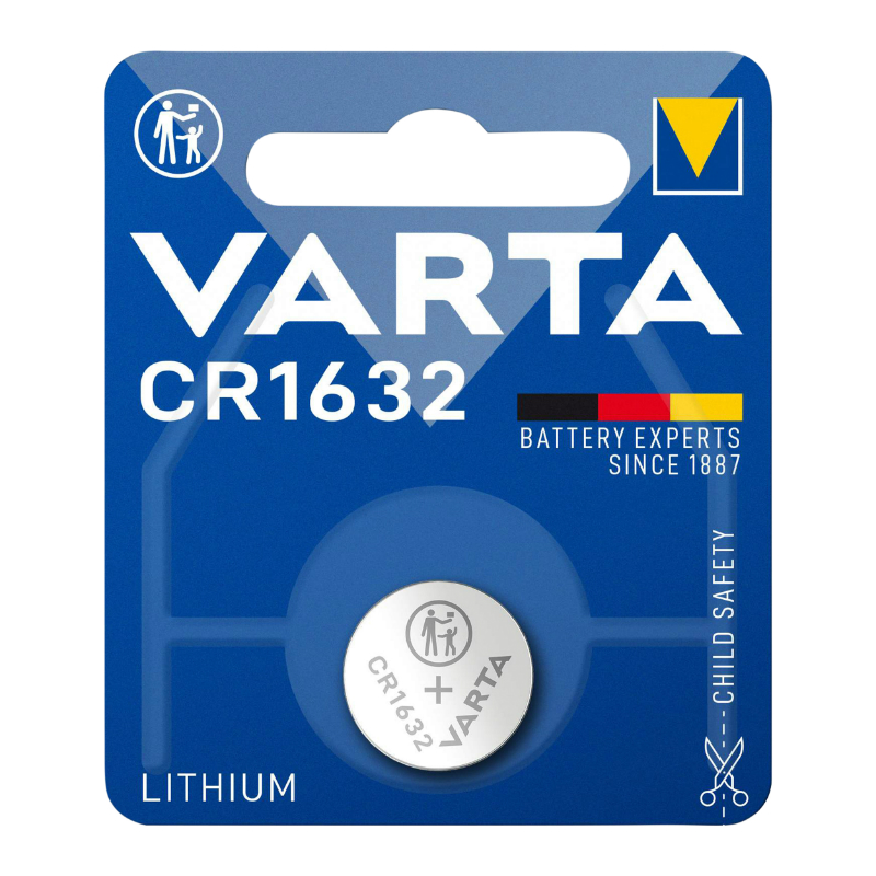 Pile bouton CR1632 Varta lithium - vue 4
