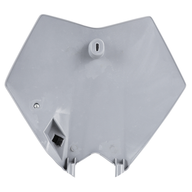 Plaque numéro-tête de fourche 50 à boîte universelle Replay type KTM gris Nardo sans éclairage - vue 3
