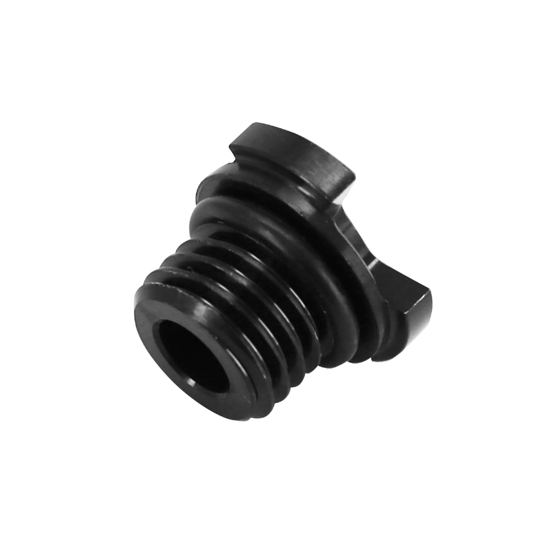 Bouchon d'huile VOCA Racing 50 pour boîte Derbi Senda GPR alu CNC noir - vue 2