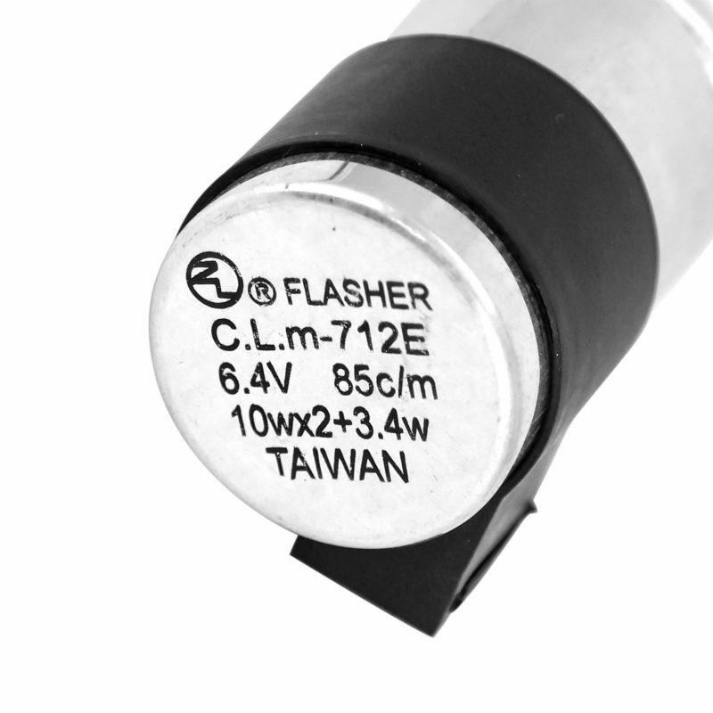 Centrale clignotante universelle 6V-10W 2 fiches-bornes pour clignotant à ampoule Sélection P2R - vue 2