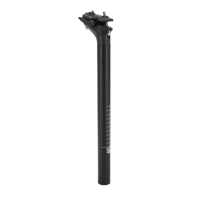 TIGE DE SELLE VTT ALU NOIR DIAM 31,6 L400mm (SUR CARTE) -SELECTION P2R-