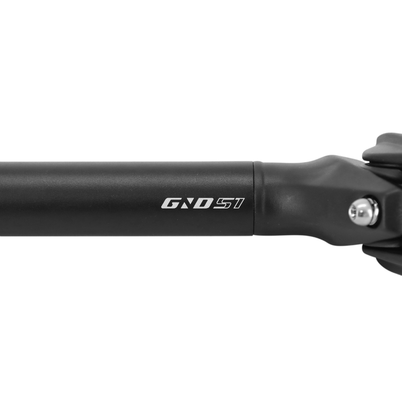 Tige de selle VTT alu noir diam 31,6 L400MM Sélection P2R - vue 3