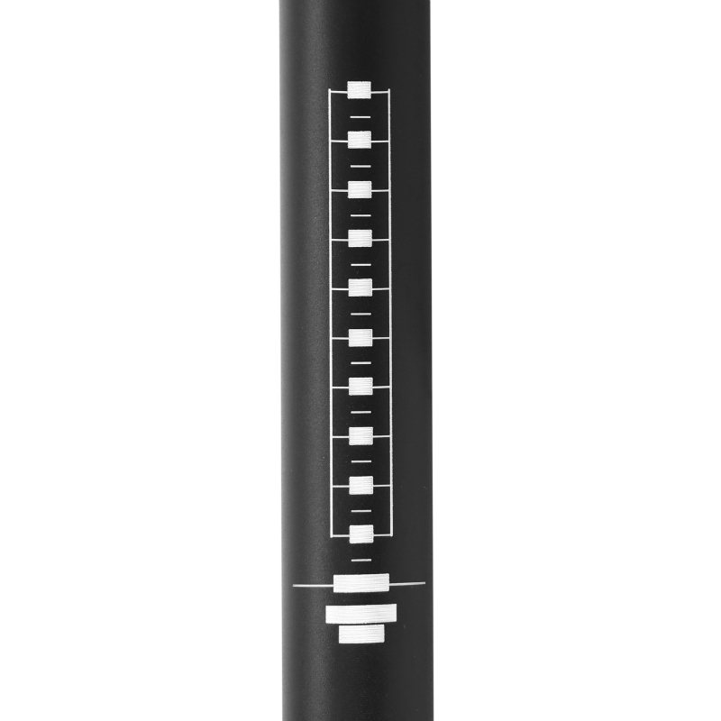 Tige de selle VTT alu noir diam 31,6 L400MM Sélection P2R - vue 4