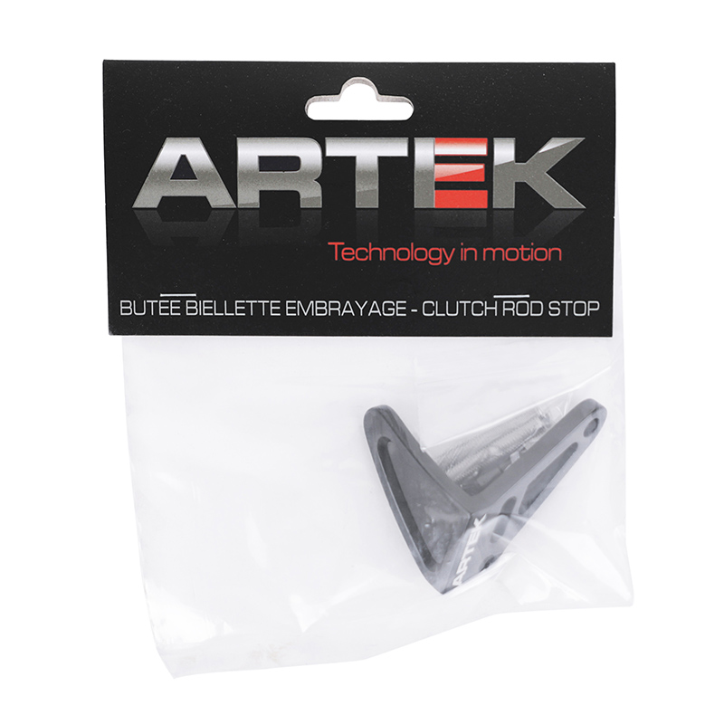 Butée biellette embrayage 50 à boîte Artek pour Minarelli 50 AM6, Beta 50 RR, Rieju 50 MRT, Sherco 50 SM-R, SE-R alu CNC noir - vue 4