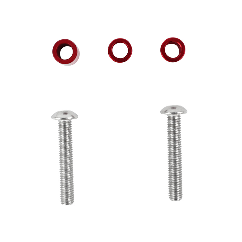 Butée biellette embrayage 50 à boîte Artek pour Minarelli 50 AM6, Beta 50 RR, Rieju 50 MRT, Sherco 50 SM-R, SE-R alu CNC rouge - vue 3