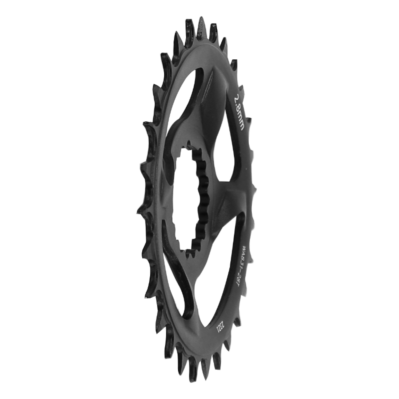 Plateau VTT direct mount FSA Afterburner 28 DTS mono 12-11V narrow wide noir-argent - vue 4