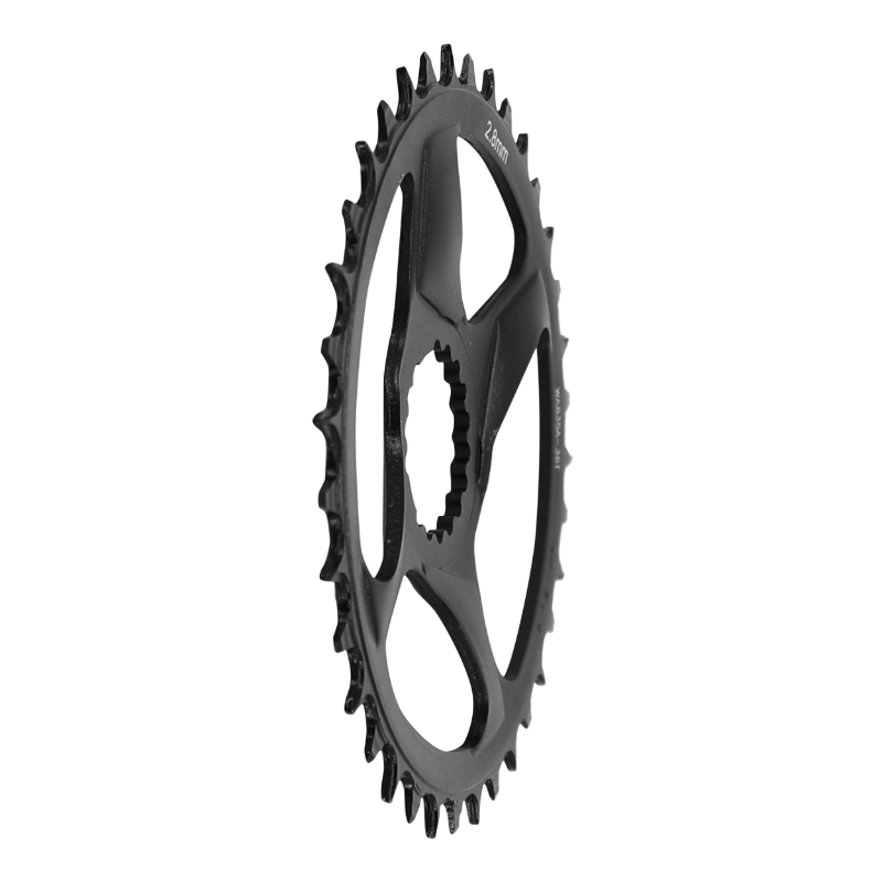 Plateau VTT direct mount Fsa afterburner 36DTS mono 12-11V. noir-argent narrow wide - vue 4