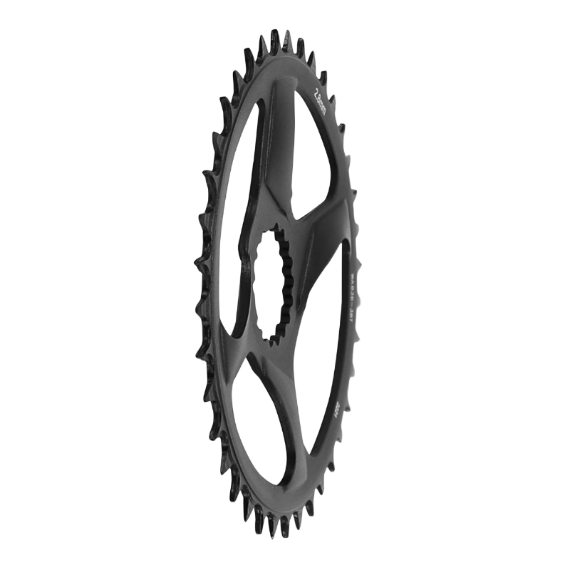 Plateau VTT direct mount Fsa afterburner 38DTS mono 12-11V. noir-argent narrow wide - vue 4