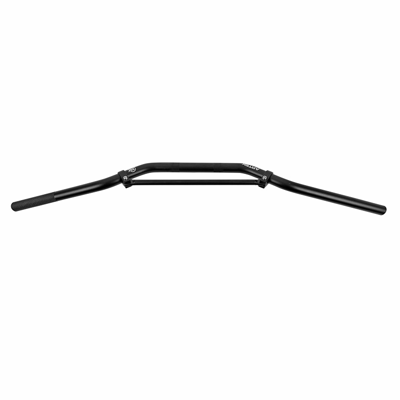 Guidon Artek 50 à boîte pour Beta 50 RR - Rieju 50 MRT - Sherco 50 SM-R - Gilera 50 SMT - Derbi 50 Senda (Ø 22,2 mm - L 800 mm - H 72 mm - Acier noir) - vue 4