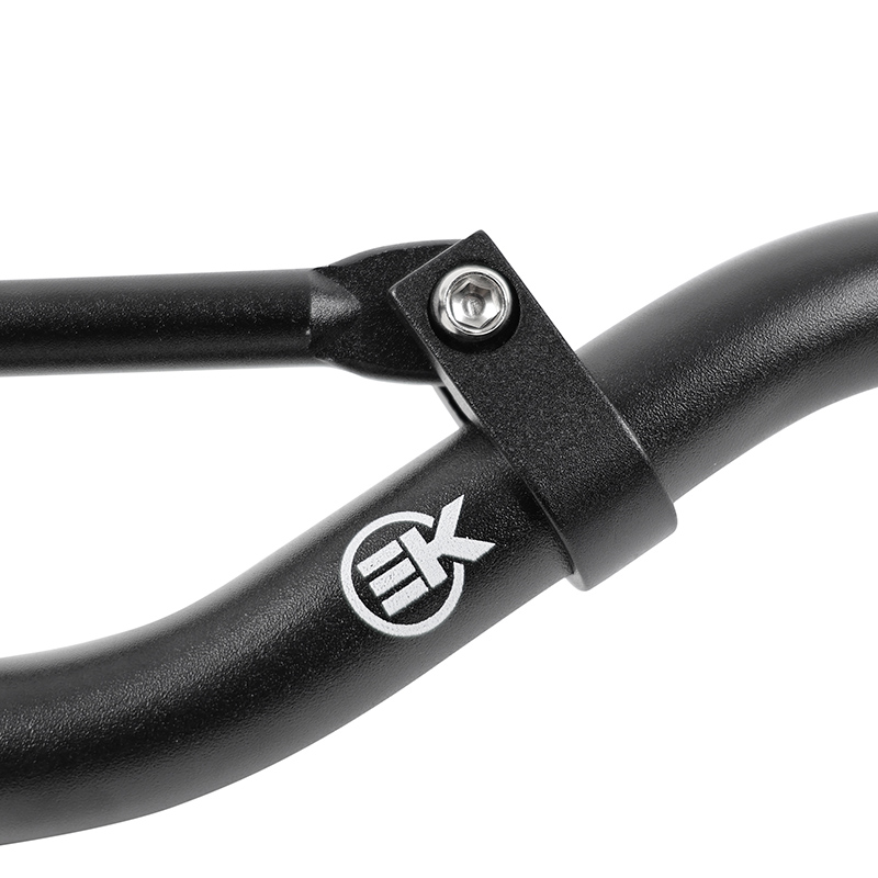 Guidon Artek 50 à boîte pour Beta 50 RR - Rieju 50 MRT - Sherco 50 SM-R - Gilera 50 SMT - Derbi 50 Senda (Ø 22,2 mm - L 800 mm - H 72 mm - Acier noir) - vue 7