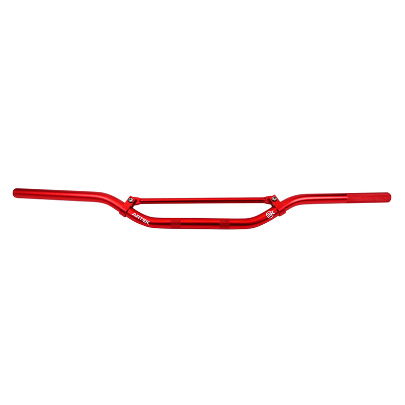 Guidon Artek 50 Boîte pour Beta RR - Rieju MRT - Sherco SM-R - Gilera SMT - Derbi Senda Ø22,2 mm L800 mm H72 mm Acier - vue 2