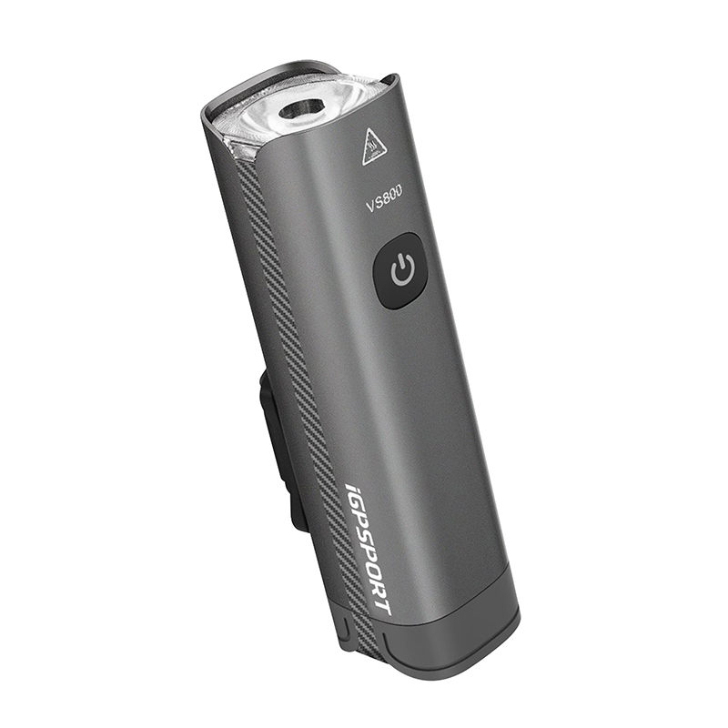 Éclairage vélo avant intelligent iGPSPORT VS800 800 lumens LED rechargeable USB - vue 2