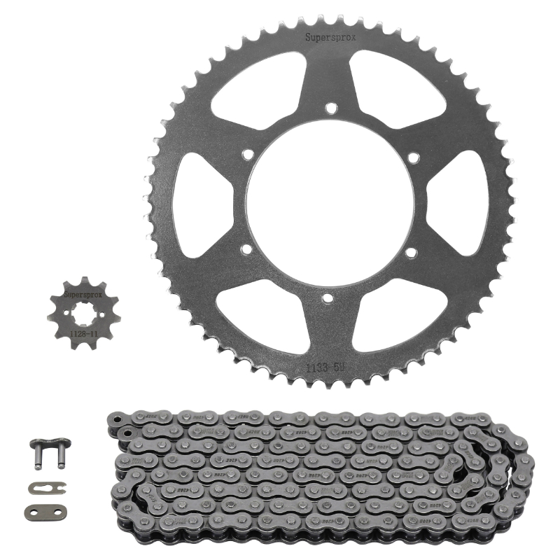 Kit chaîne Supersprox Derbi X-Trem - Aprilia SX50 (2011-2023) - vue 3