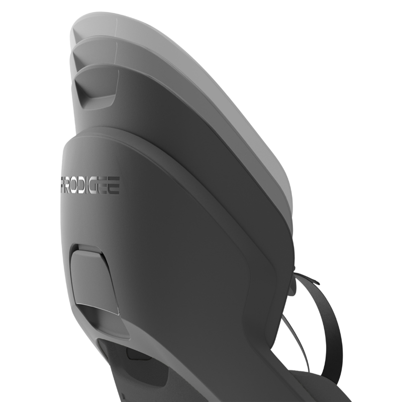 Porte-bébé siège enfant arrière Prodigee Icon noir avec serrure (jusqu'à 22 kg) - vue 4