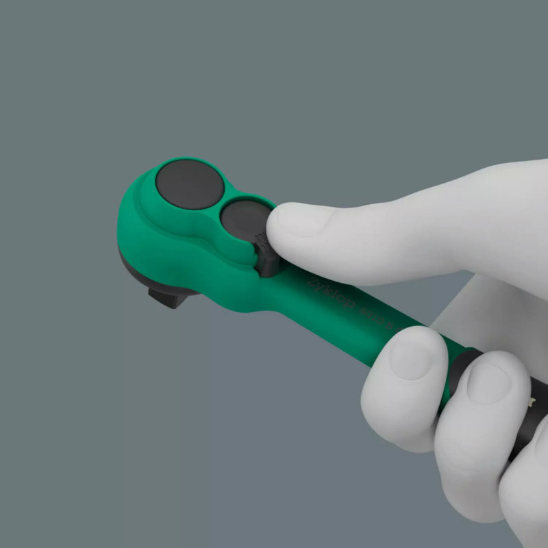 Cliquet Wera 8100 SB Zyklop Comfort 3-8 métrique avec douilles et rallonge (16 pièces) - vue 3