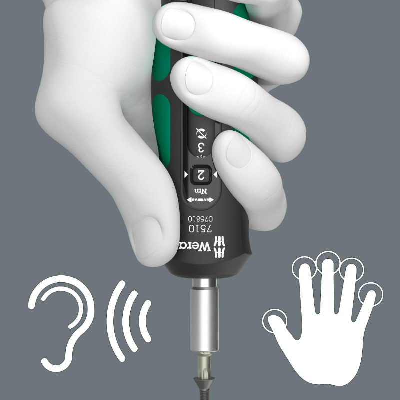 Tournevis dynamométrique Wera 7515 Kraftform Safe Torque Speed 1-4 Nm - vue 4