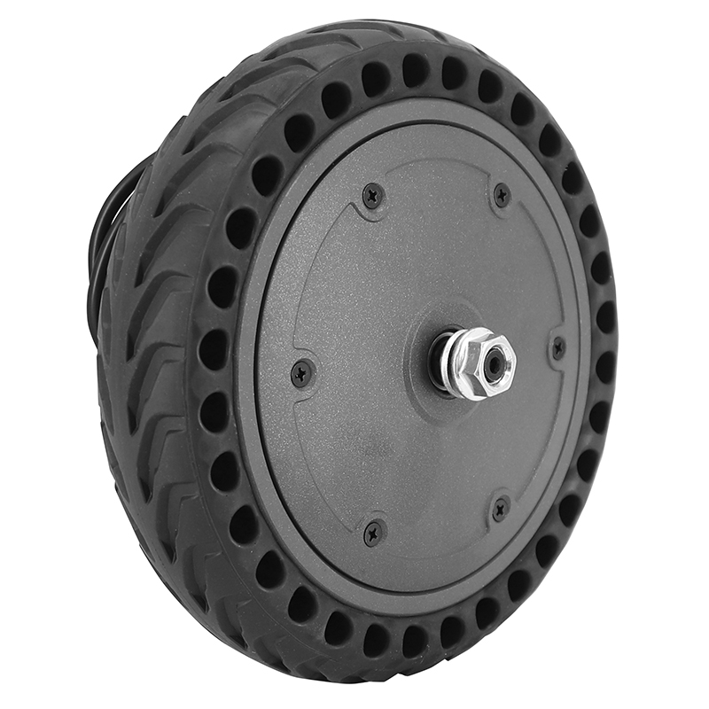 Moteur trottinette Xiaomi M365 Essential 1S 36V 250W noir complet avec roue et pneu alvéolé 8,5 P2R - vue 2