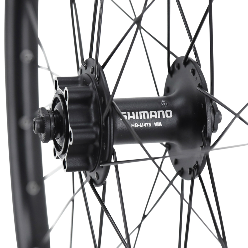 Roue VTT avant 27.5" Velox Maxx 25 tubeless ready disque 6 trous Shimano M475 - vue 3