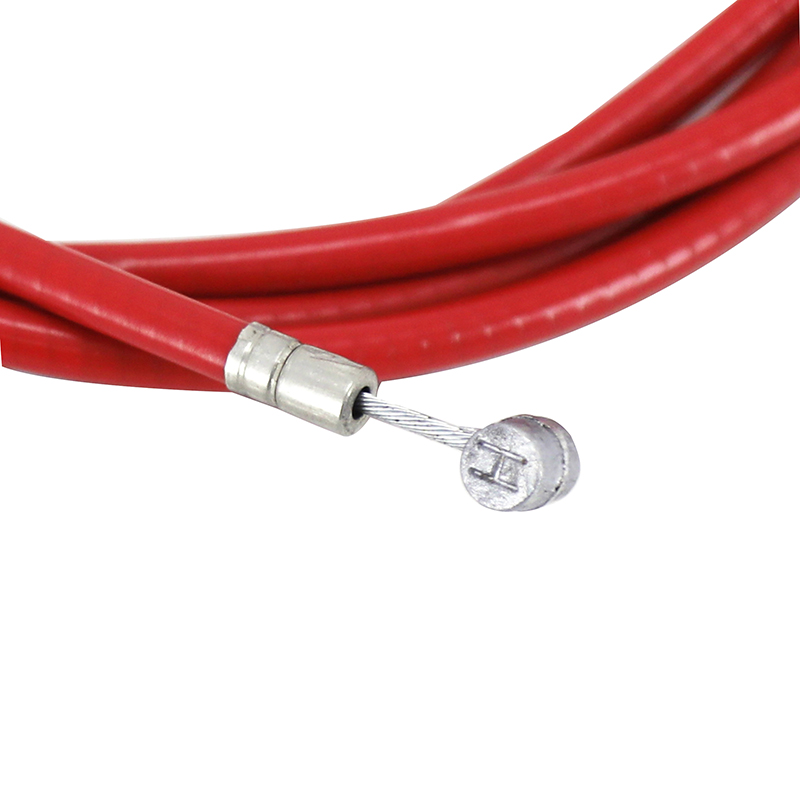 Transmission de frein P2R pour trottinette Xiaomi Mi 4 Pro rouge 1,90 m (câble + gaine) - vue 3