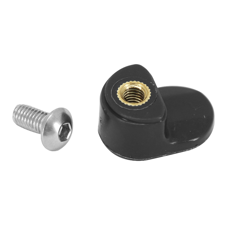 Crochet de garde-boue arrière trottinette Xiaomi M365/1S/Essential/Pro/Pro 2/Mi 3 P2R noir - vue 3
