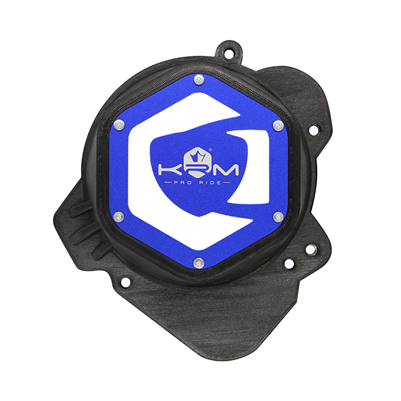 Carter d'allumage KRM Pro Ride pour Derbi 50 Senda 2006+, GPR 2006+, Gilera 50 SMT, Aprilia 50 RS4, RX, SX - vue 2