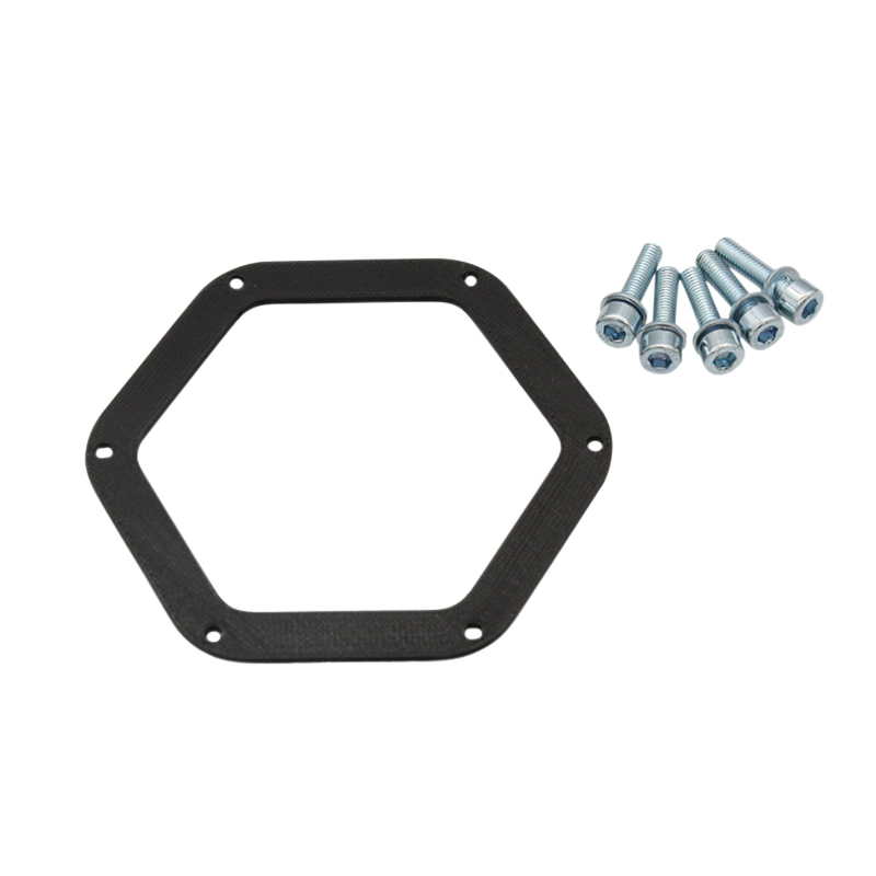 Carter allumage 50 a boite Krm Pro Ride pour minarelli 50 AM6-BETA 50 rr-rieju 50 mrt-sherco 50 SM-R, se-r noir-or (partie alu reversible) - vue 3