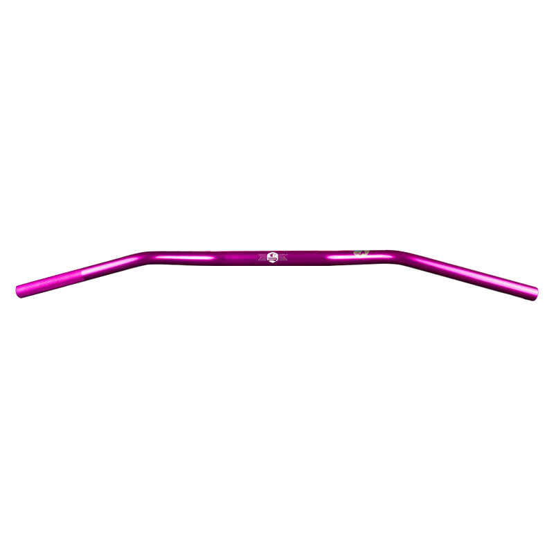 Guidon KRM Pro Ride Oversize Diamètre 28,6 mm Aluminium Rose avec Mousse et Logo Holographique - vue 4