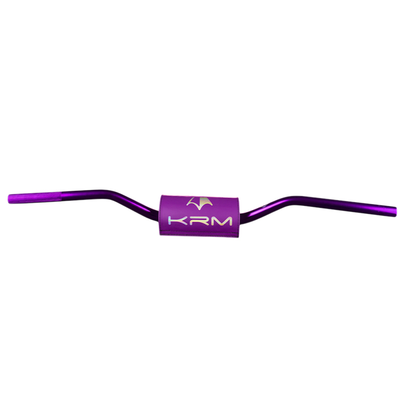 Guidon KRM Pro Ride Oversize 28,6 mm Aluminium Violet avec Mousse - vue 2