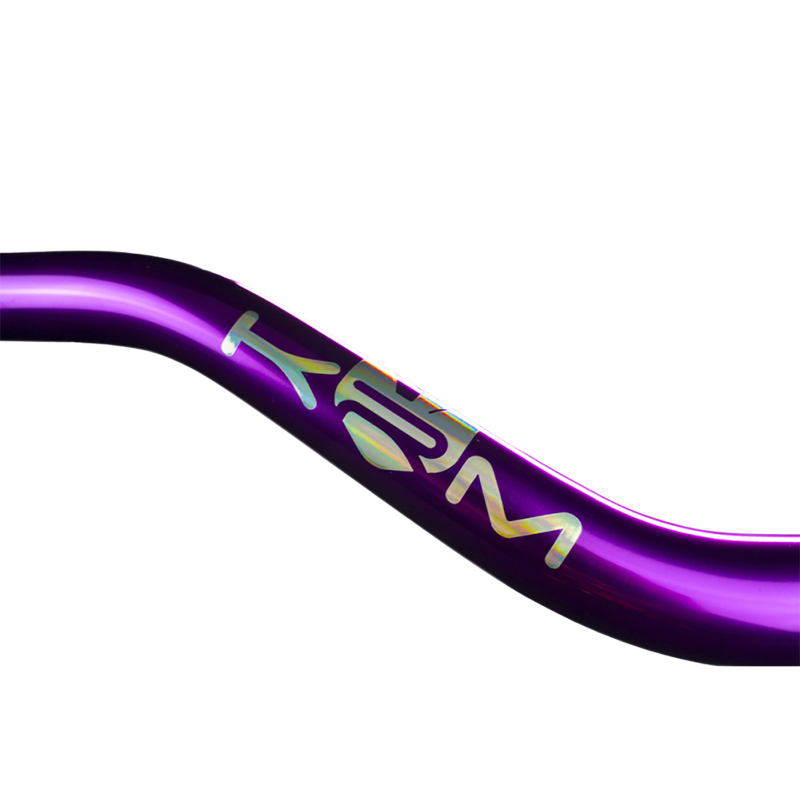 Guidon KRM Pro Ride Oversize 28,6 mm Aluminium Violet avec Mousse - vue 6