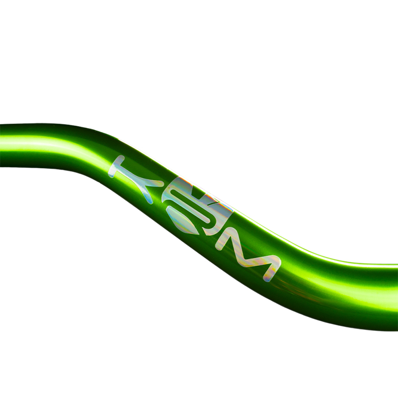 Guidon KRM Pro Ride Oversize 28,6 mm Alu Vert avec Mousse - vue 6