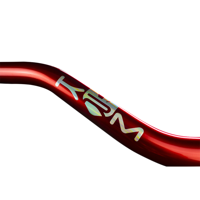 Guidon KRM Pro Ride Oversize 28,6 mm Alu Full Rouge avec Mousse - vue 6