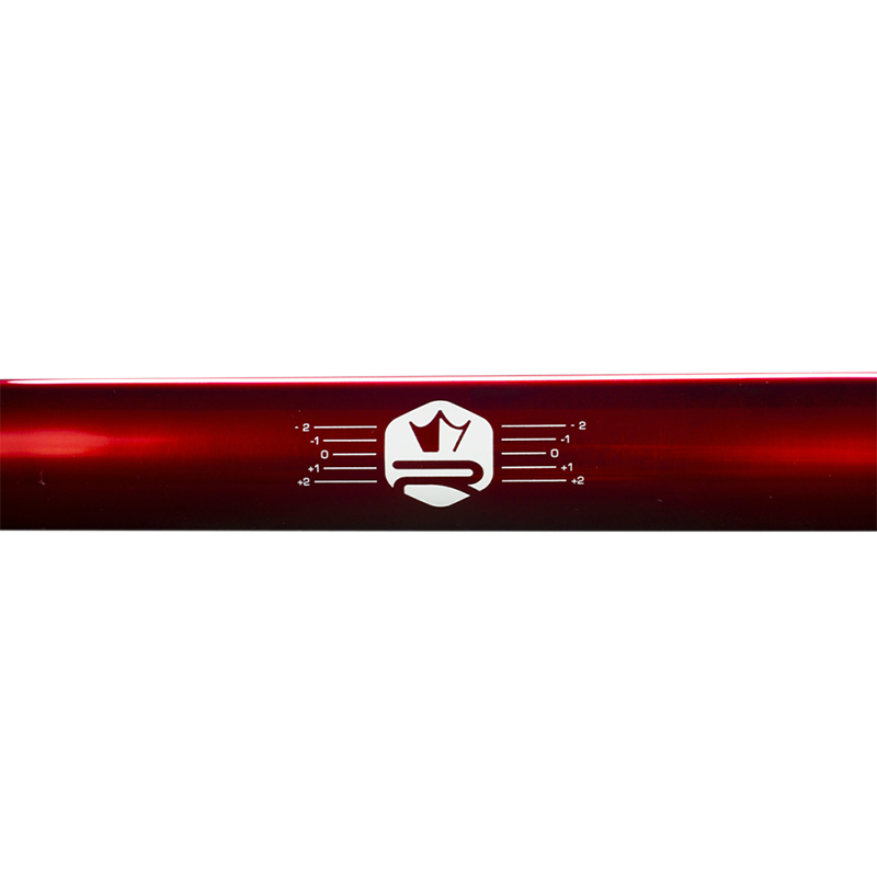 Guidon KRM Pro Ride Oversize 28,6 mm Alu Full Rouge avec Mousse - vue 7