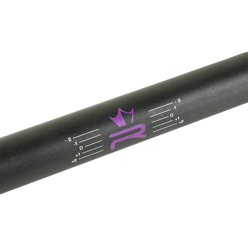 Guidon KRM Pro Ride 50 à boîte diamètre 22,2 mm aluminium noir-violet avec mousse - vue 7