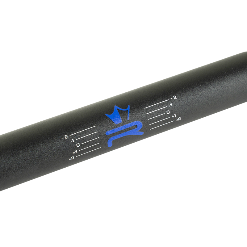 Guidon KRM Pro Ride 22,2 mm aluminium noir bleu avec mousse - vue 7