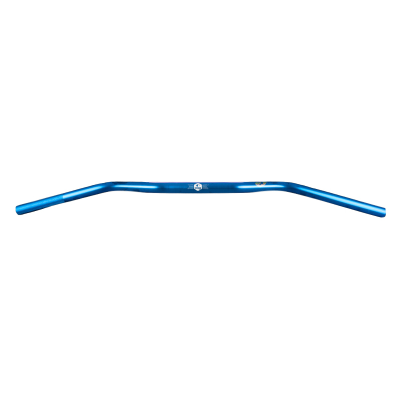 Guidon KRM Pro Ride Oversize 28,6 mm Aluminium Bleu Logo Holographique - vue 2