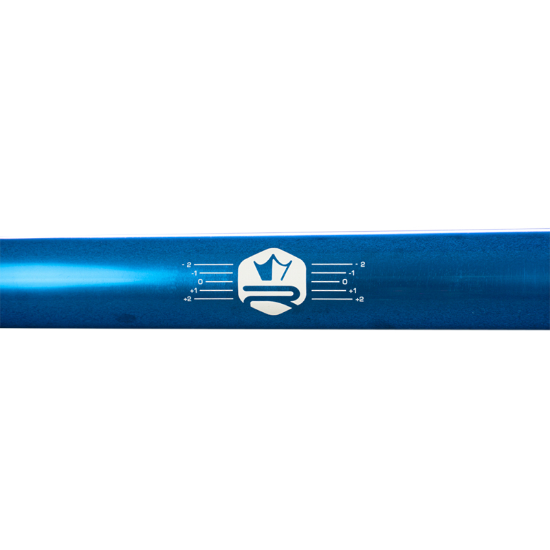Guidon KRM Pro Ride Oversize 28,6 mm Aluminium Bleu Logo Holographique - vue 5