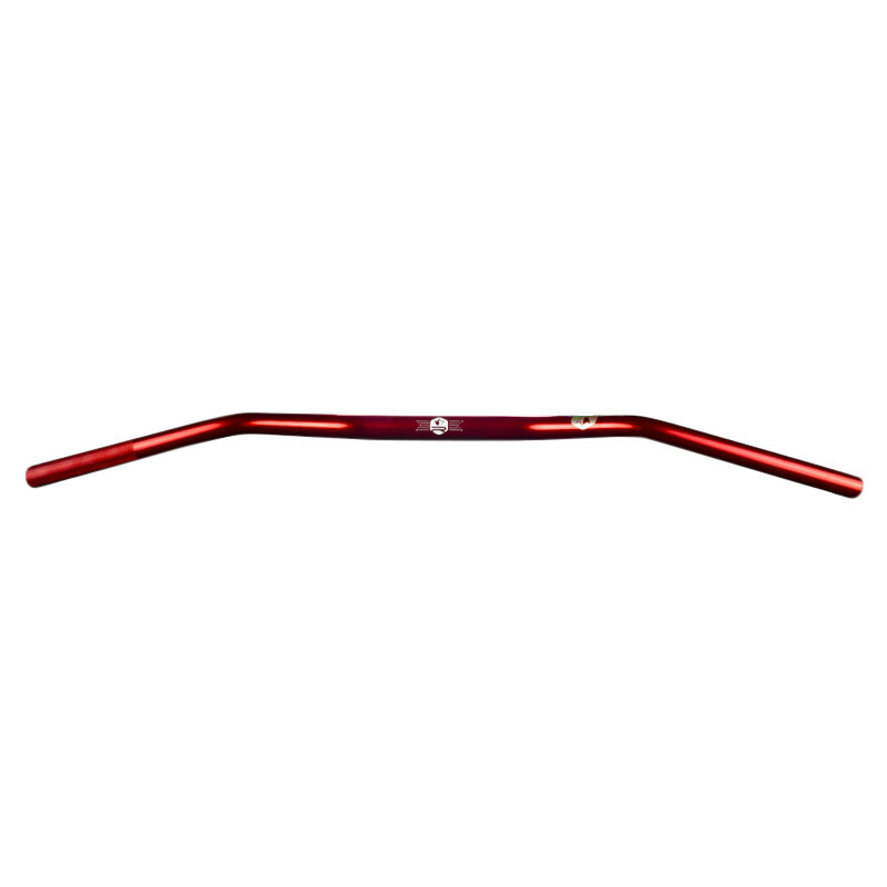 Guidon KRM Pro Ride Oversize 28,6 mm Alu Full Rouge Logo Holographique - vue 2