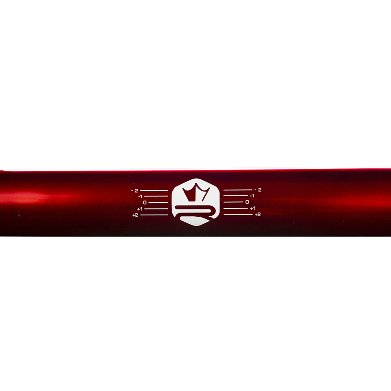 Guidon KRM Pro Ride Oversize 28,6 mm Alu Full Rouge Logo Holographique - vue 5