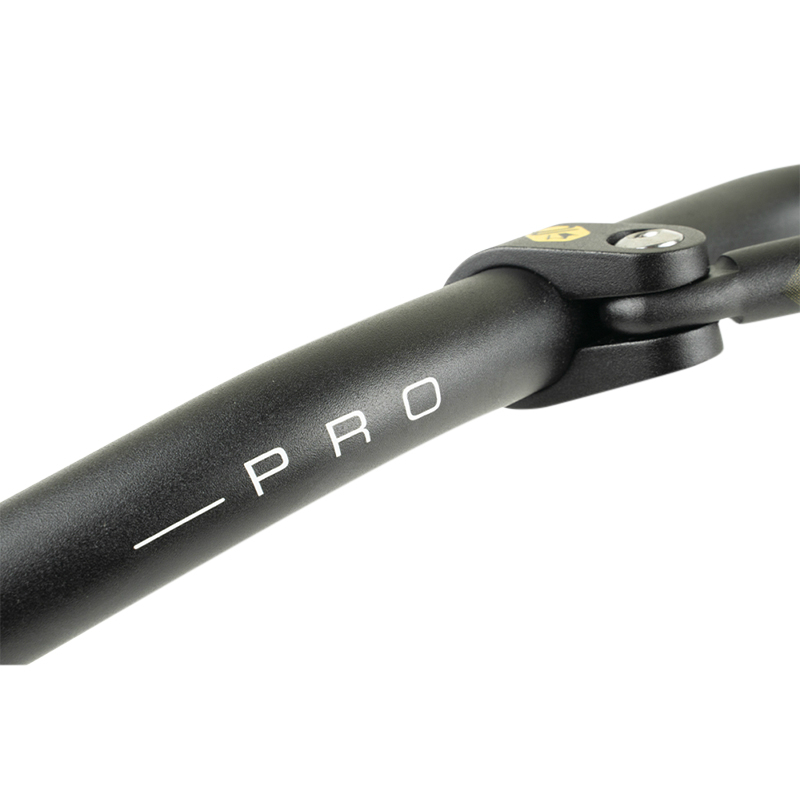 Guidon KRM Pro Ride 50 A boîte diamètre 22,2 mm aluminium noir-jaune - vue 3