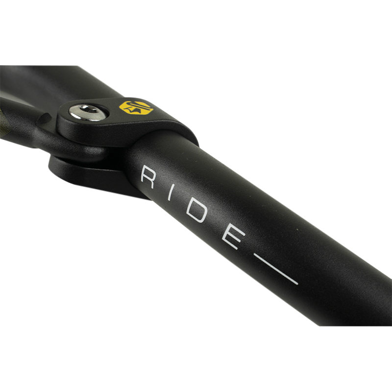 Guidon KRM Pro Ride 50 A boîte diamètre 22,2 mm aluminium noir-jaune - vue 4