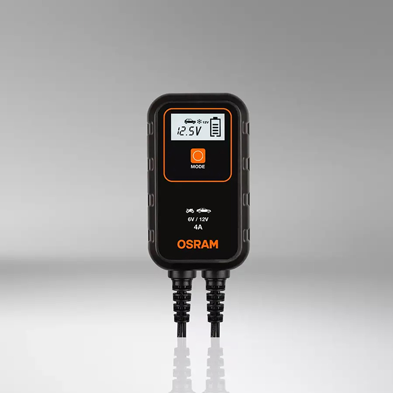 Chargeur de batterie et maintien de charge Osram battery charge 904 automatique 6-12V (convient pour toutes batteries au plomb conventionnelles, sans entretien, lithium, agm et gel jusqu'a 90AH) - vue 5