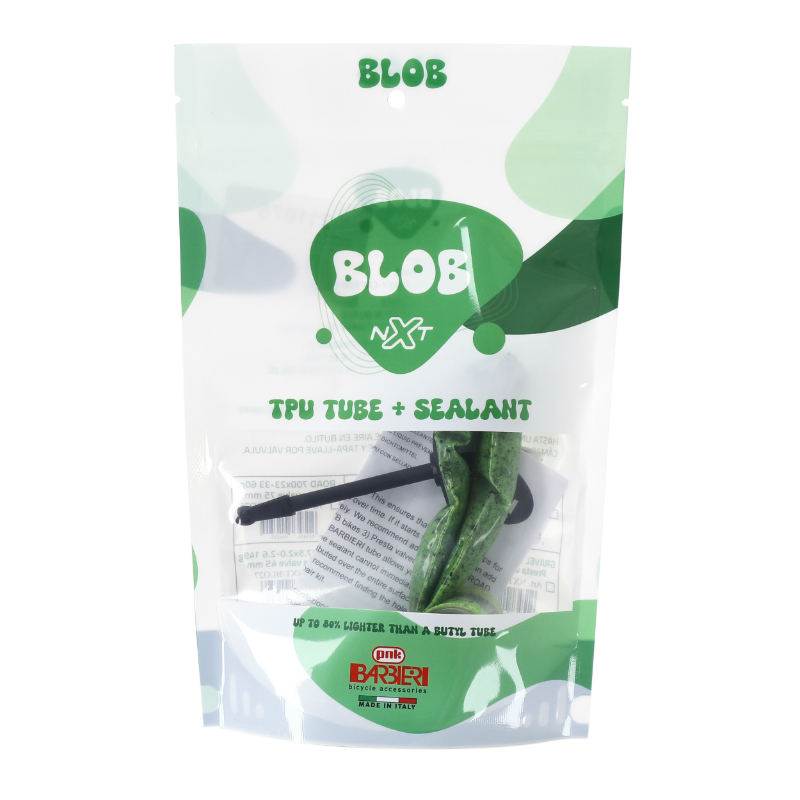 Chambre à air vélo 700 x 23-32 P2R Blob TPU valve Presta 45 mm avec liquide anti-crevaison - vue 2