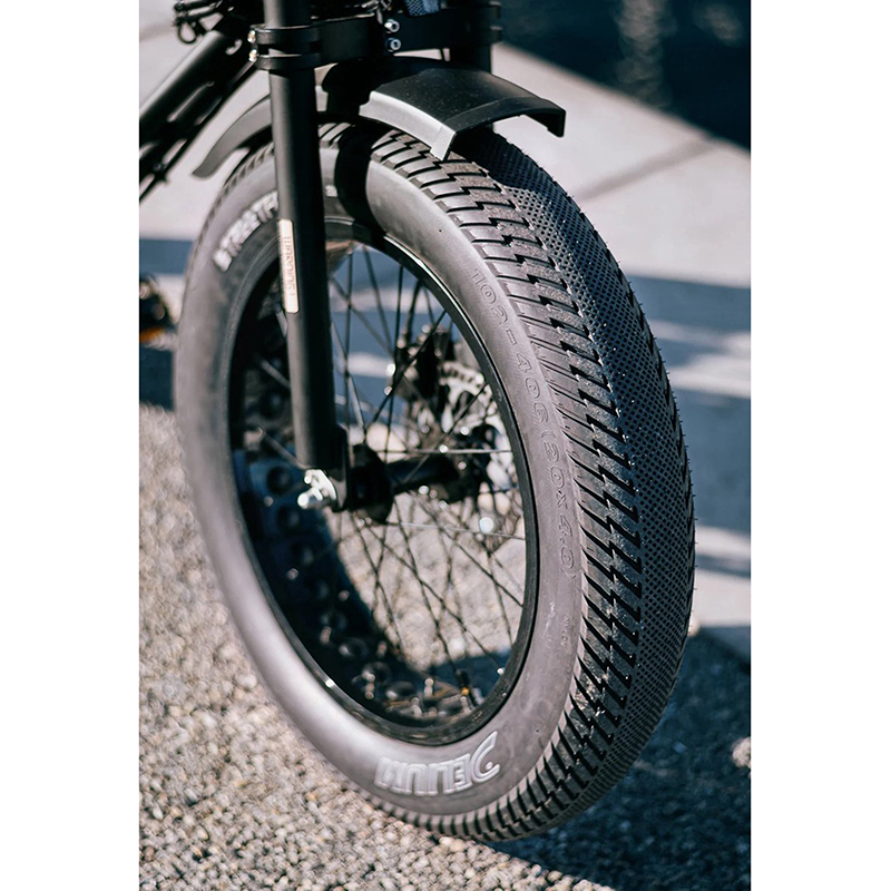 Pneu VTT 20 x 4.00 Deli Streetfighter fat bike noir TR (102-406) - vue 2