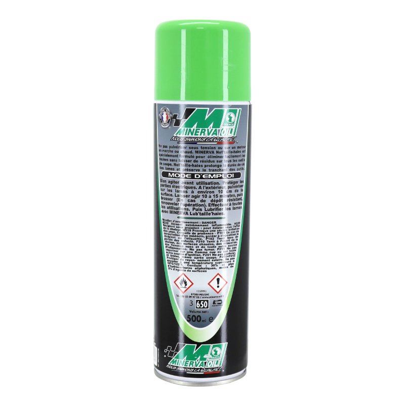 Nettoyant taille-haies MINERVA OIL aérosol 500 ml - vue 2