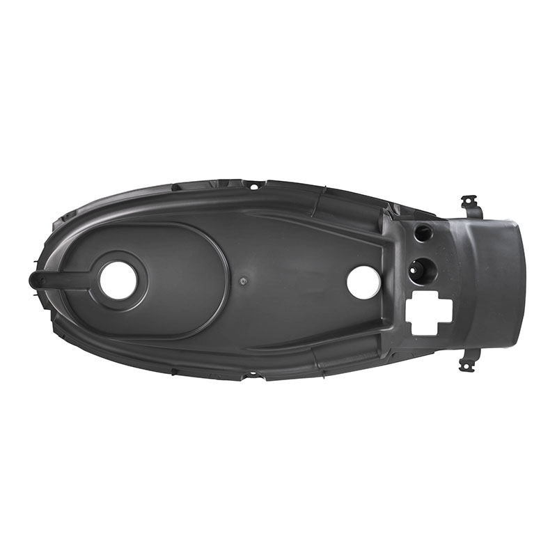Coffre-compartiment sous selle scoot adaptable MBK 50 stunt 2000-yamaha 50 slider 2000+ (OEM: 5jh-f414a-00) noir -P2R - vue 3